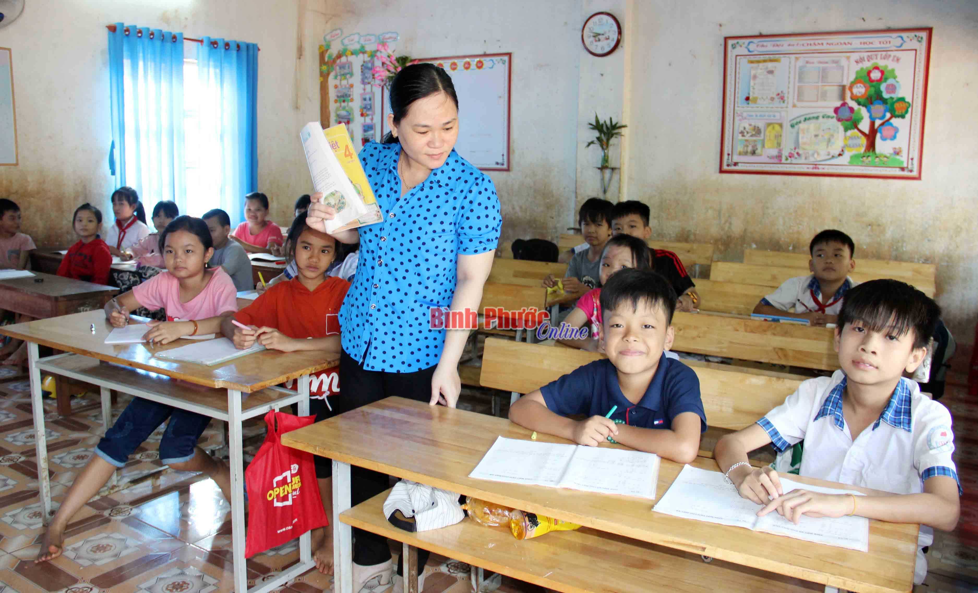 Dạy tốt - học tốt ở Trường tiểu học Phú Nghĩa
