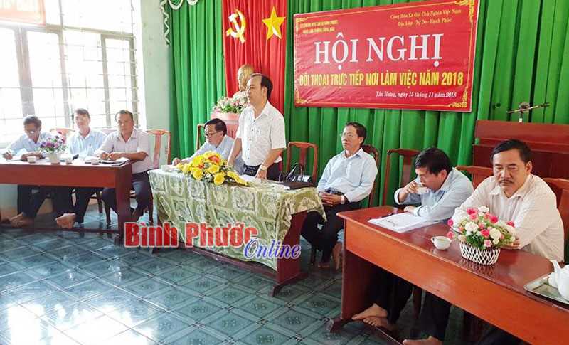 Công ty TNHH MTV cao su Bình Phước: 6/7 đơn vị tổ chức đối thoại