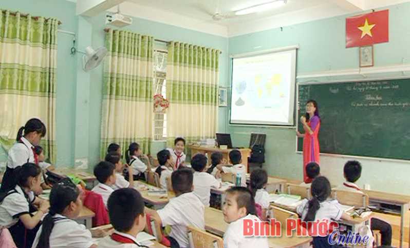 Bình Long đảm bảo cơ sở vật chất trường lớp