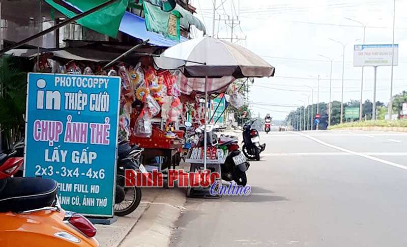 Mất an toàn giao thông ở ngã ba chợ Lộc Thái