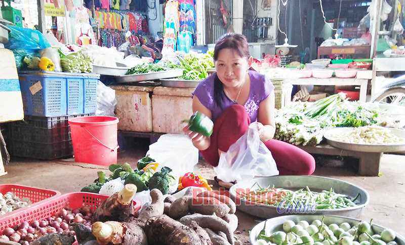 Hớn Quản tăng cường đảm bảo vệ sinh an toàn thực phẩm