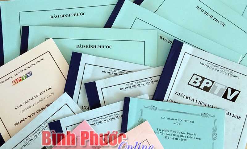 B&igrave;nh Phước c&oacute; 20 t&aacute;c phẩm dự thi Giải B&uacute;a liềm v&agrave;ng năm 2018