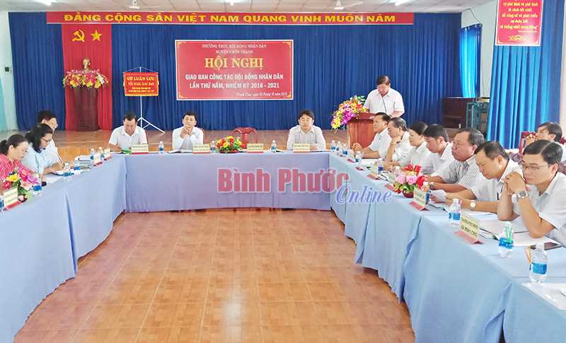 Chơn Th&agrave;nh giao ban c&ocirc;ng t&aacute;c H&ETH;ND lần thứ 5