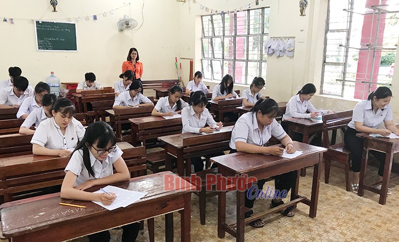 Đề thi tham khảo THPT quốc gia năm 2019 đã giảm độ khó 
