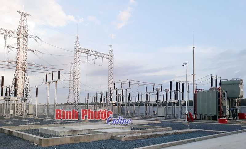 Vận hành trạm biến áp 110kV Minh Hưng - Chơn Thành