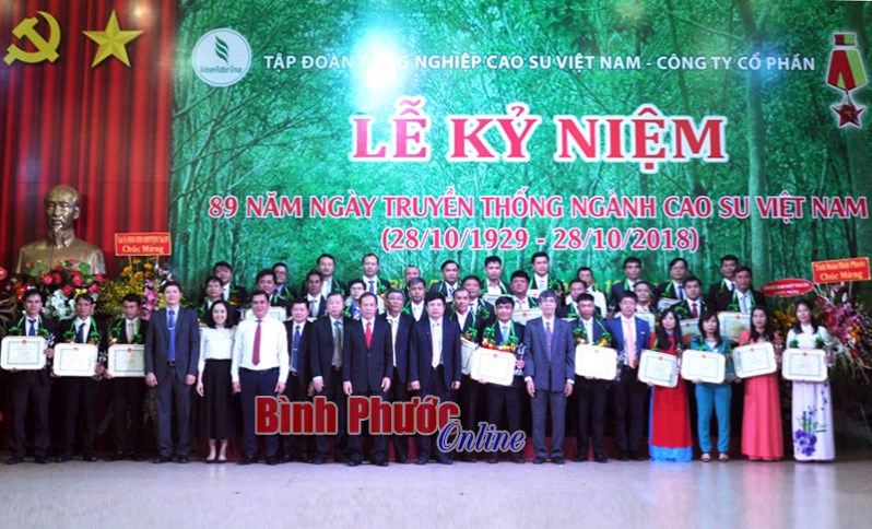 Kỷ niệm 89 năm ngày truyền thống ngành cao su Việt Nam