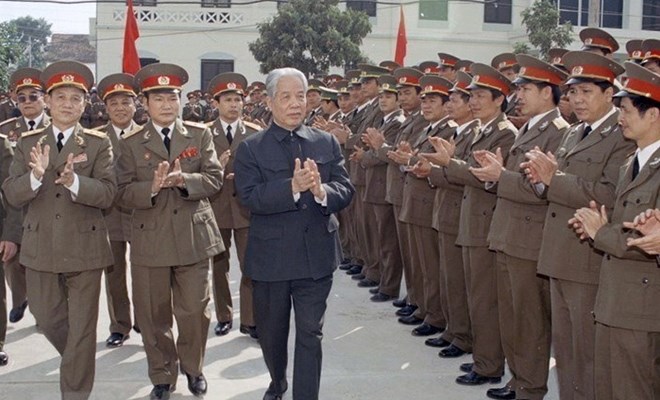 H&igrave;nh ảnh về một số hoạt động nổi bật của nguy&ecirc;n Tổng B&iacute; thư Đỗ Mười