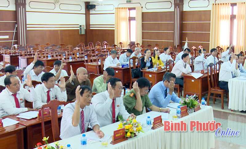 HĐND 2 huyện B&ugrave; Gia Mập, Đồng Ph&uacute; giao ban c&ocirc;ng t&aacute;c lần thứ 5