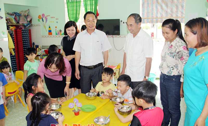 Chơn Thành phấn đấu xóa phòng học tạm, mượn vào năm 2019