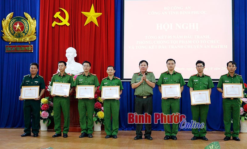 C&ocirc;ng an tỉnh tổng kết Chuy&ecirc;n &aacute;n 816TRM