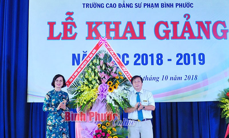 Trường cao đẳng Sư phạm khai giảng năm học 2018-2019