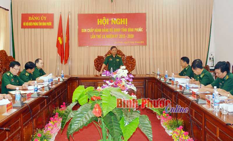 Ph&aacute;t huy vai tr&ograve; của cấp ủy, chỉ huy trong c&ocirc;ng t&aacute;c bi&ecirc;n ph&ograve;ng