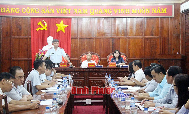 L&atilde;nh đạo UBND tỉnh tiếp v&agrave; l&agrave;m việc với đo&agrave;n thanh tra Bộ X&acirc;y dựng