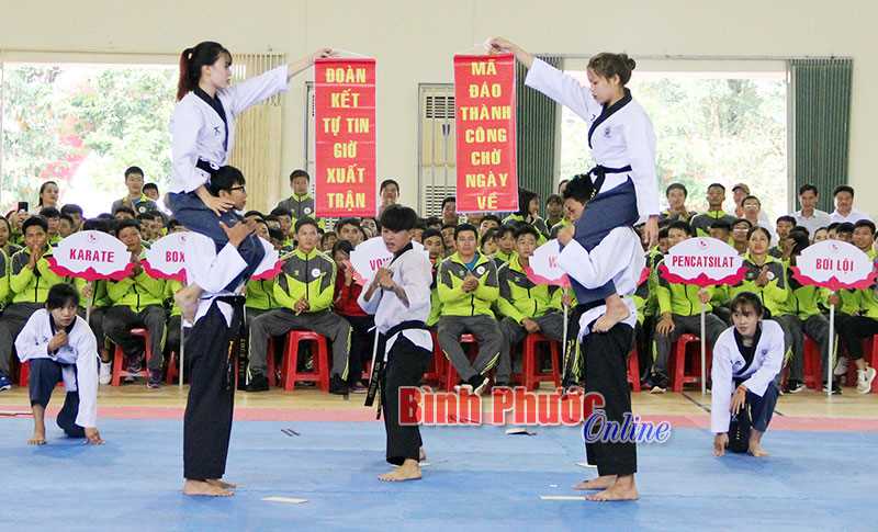 Xuất quân tham dự Đại hội Thể thao toàn quốc lần thứ 8/2018