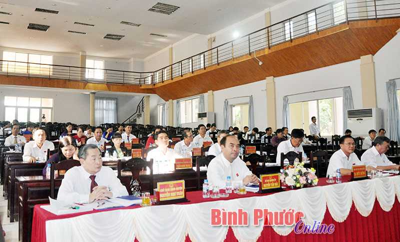 Kỳ họp cuối năm HĐND Đồng Xo&agrave;i, Chơn Th&agrave;nh, B&ugrave; Gia Mập