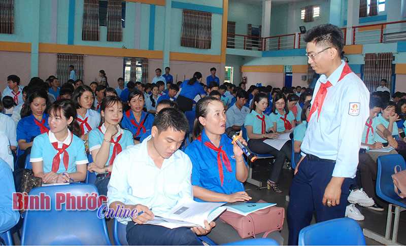 285 cán bộ, tổng phụ trách đội tập huấn nghiệp vụ