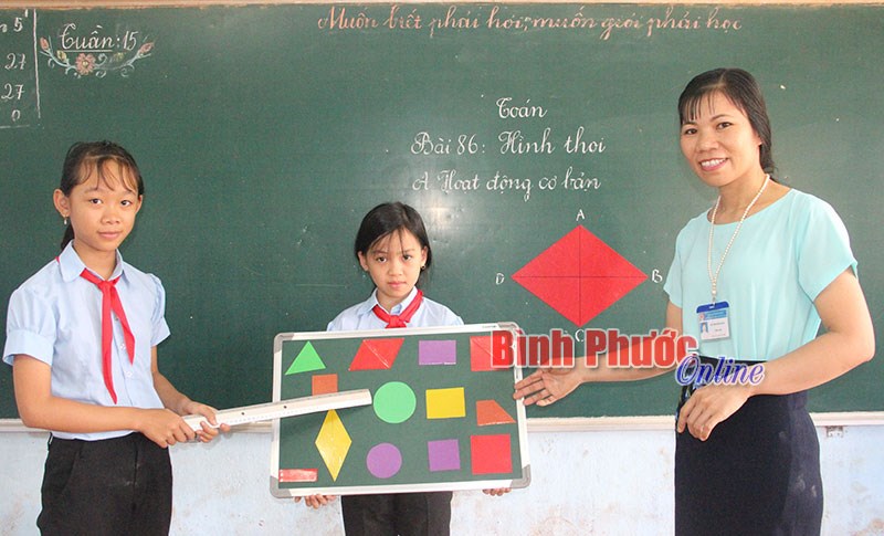 Nam châm lá - sáng kiến giúp học sinh say mê học tập