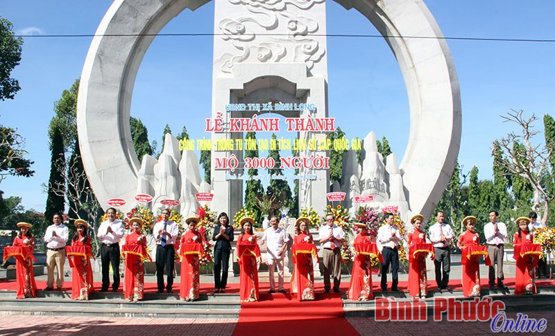 Kh&aacute;nh th&agrave;nh c&ocirc;ng tr&igrave;nh tr&ugrave;ng tu, t&ocirc;n tạo di t&iacute;ch lịch sử mộ 3.000 người