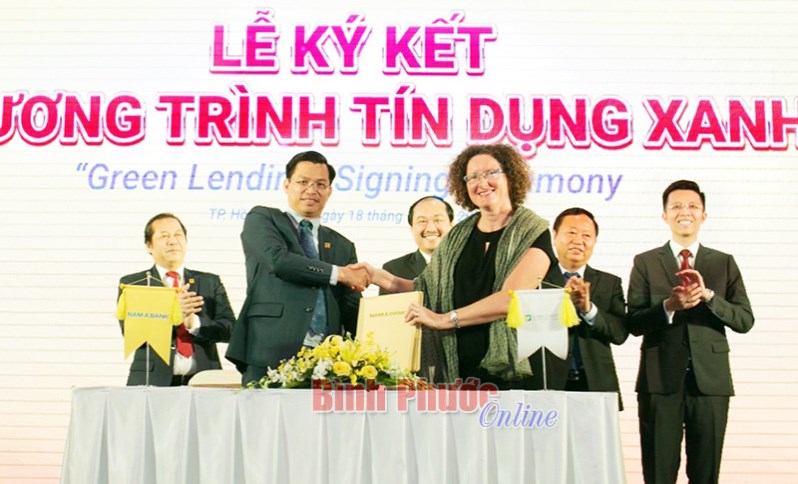 Nam A Bank - chi nhánh Bình Phước triển khai chương trình “Tín dụng xanh”