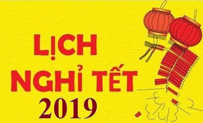 Tết Dương lịch năm 2019 được nghỉ 4 ngày liên tục