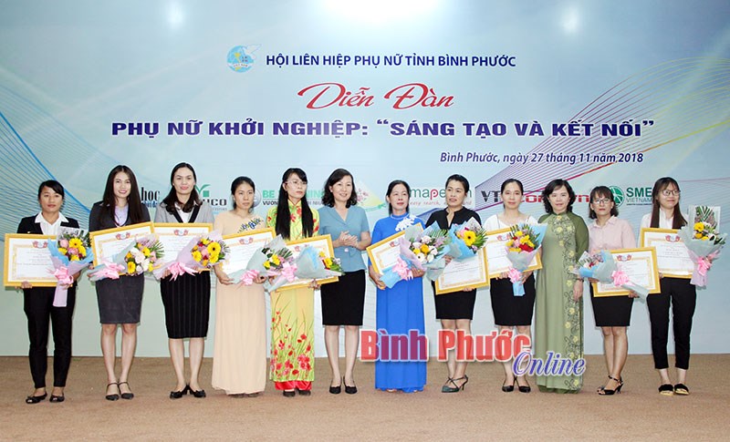 Diễn đàn phụ nữ khởi nghiệp: “Sáng tạo và kết nối”