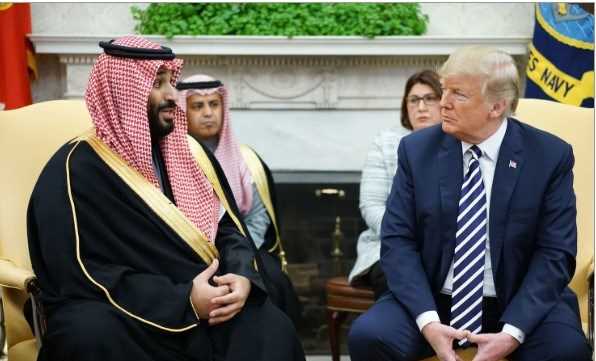 Tổng thống Mỹ Donald Trump vẫn bênh vực Thái tử Saudi Arabia