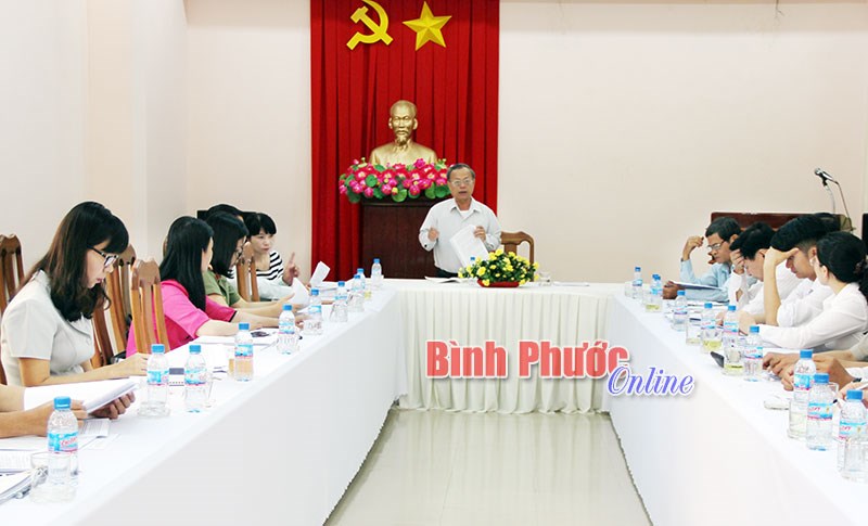 Ban Ph&aacute;p chế thẩm tra c&aacute;c b&aacute;o c&aacute;o tr&igrave;nh tại kỳ họp thứ 7, HĐND tỉnh kh&oacute;a IX