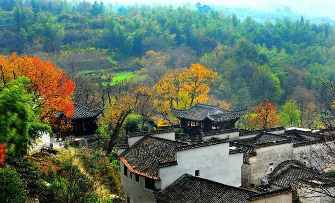 Những ngôi làng cổ cảnh sắc đẹp mê hồn nhất định phải ghé thăm vào mùa thu ở Trung Quốc