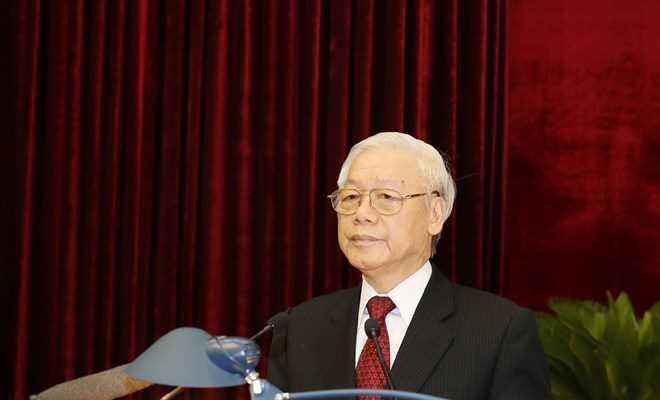 Ph&aacute;t biểu của Tổng B&iacute; thư Nguyễn Ph&uacute; Trọng bế mạc Hội nghị Trung ương