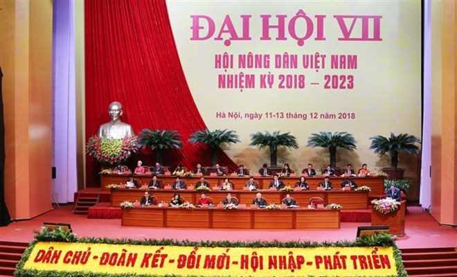 Khai mạc Đại hội đại biểu to&agrave;n quốc Hội N&ocirc;ng d&acirc;n Việt Nam lần thứ VII