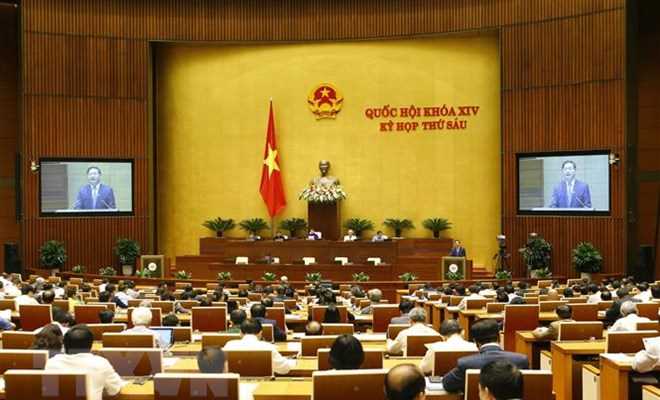 Kỳ họp thứ 6, Quốc hội kh&oacute;a XIV: Quốc hội thảo luận 2 dự &aacute;n Luật