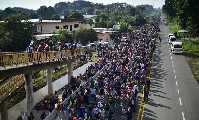 Mỹ lên kế hoạch xây dựng “thành phố lều” cho người di cư