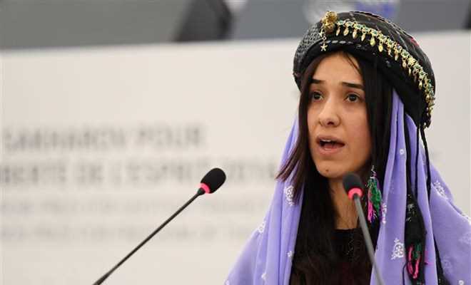 Ch&acirc;n dung hai chủ nh&acirc;n của giải Nobel H&ograve;a b&igrave;nh năm 2018