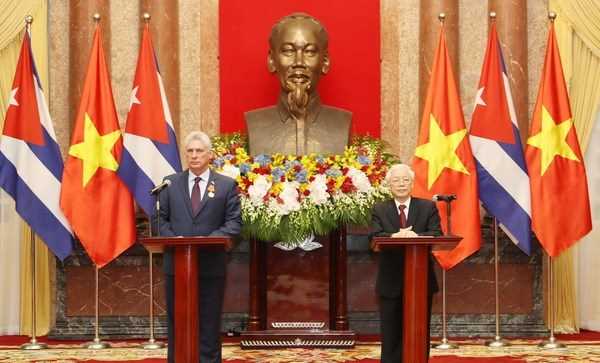 Chủ tịch Cuba: Quan hệ Cuba-Việt Nam lu&ocirc;n l&agrave; mối quan hệ đặc biệt