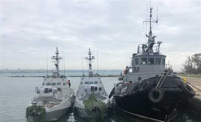 Tổng thống Ukraine đề nghị NATO điều tàu tới biển Azov hỗ trợ