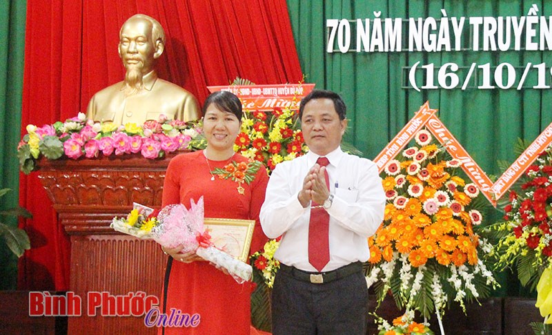 Lộc Ninh kỷ niệm 70 năm ng&agrave;y truyền thống ng&agrave;nh kiểm tra đảng