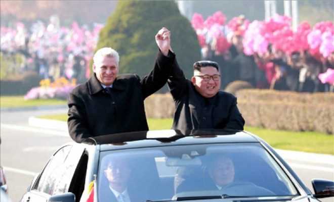 Kyodo: Lãnh đạo Triều Tiên, Cuba thảo luận vấn đề hạt nhân