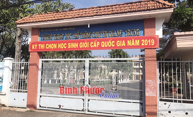 Bình Phước giành 49 giải tại kỳ thi học sinh giỏi quốc gia năm 2019