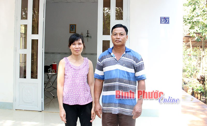 Xây nhà tặng hộ nghèo - điểm sáng ở Bù Gia Mập