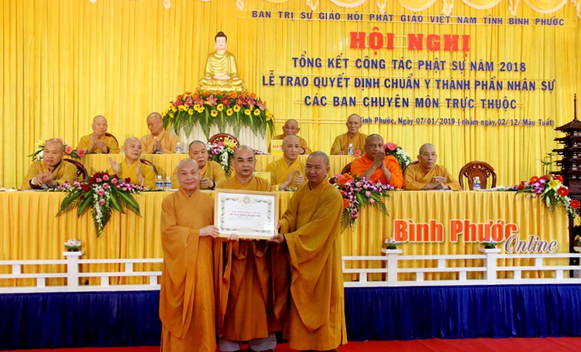 Giáo hội Phật giáo Việt Nam tỉnh vận động trên 25,6 tỷ đồng làm từ thiện