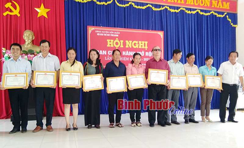 Hội bảo trợ huyện Hớn Quản vận động trị giá gần 3,5 tỷ đồng