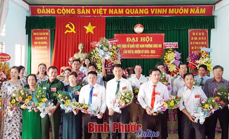 Đại hội MTTQ phường Th&aacute;c Mơ nhiệm kỳ 2019 - 2024