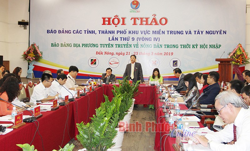 Hội thảo b&aacute;o Đảng với n&ocirc;ng d&acirc;n trong thời kỳ hội nhập