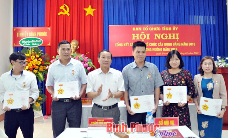 Tổng kết c&ocirc;ng t&aacute;c tổ chức x&acirc;y dựng Đảng năm 2018