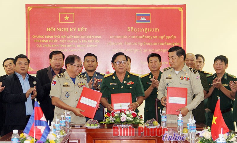 CCB B&igrave;nh Phước, Kratie v&agrave; Tbong Khmum k&yacute; kết chương tr&igrave;nh phối hợp