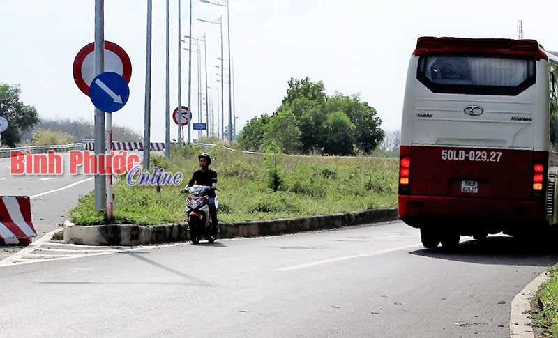 Đi ngược chiều gây nguy hiểm