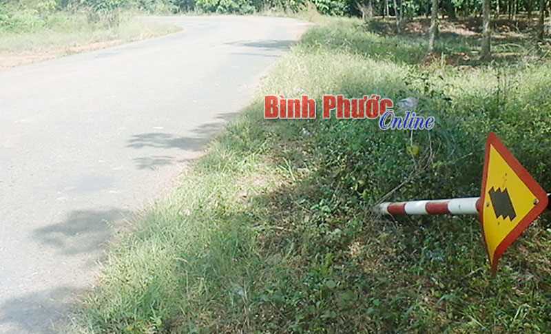 Biển báo giao thông mất tác dụng