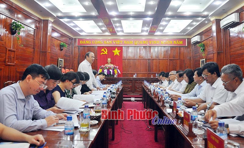 Ủy ban T&agrave;i ch&iacute;nh - Ng&acirc;n s&aacute;ch Quốc hội gi&aacute;m s&aacute;t tại UBND tỉnh