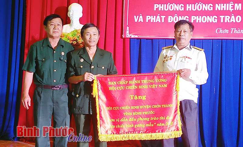 Hội CCB huyện Chơn Th&agrave;nh: Dẫn đầu phong tr&agrave;o thi đua &ldquo;CCB gương mẫu&rdquo;