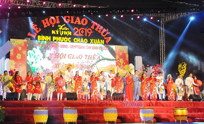 Sôi động lễ hội giao thừa “Bình Phước chào xuân Kỷ Hợi 2019”